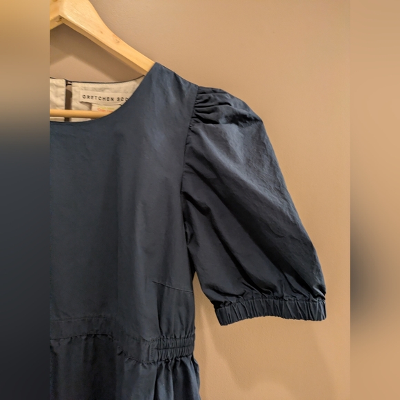 Gretchen Scott M Navy Frolic Dress - Picture 4 of 11